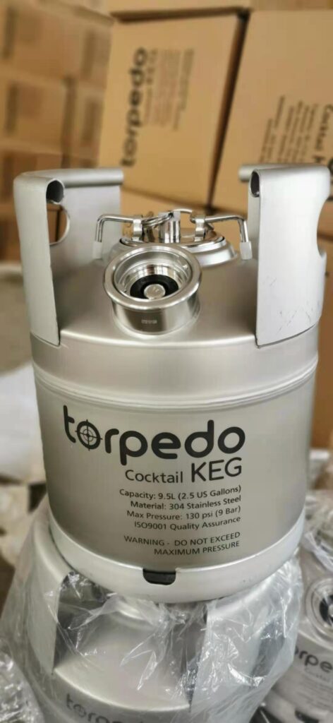 Torpedo Mega Mouth Ball Lock Keg - Orient Beer Equipment