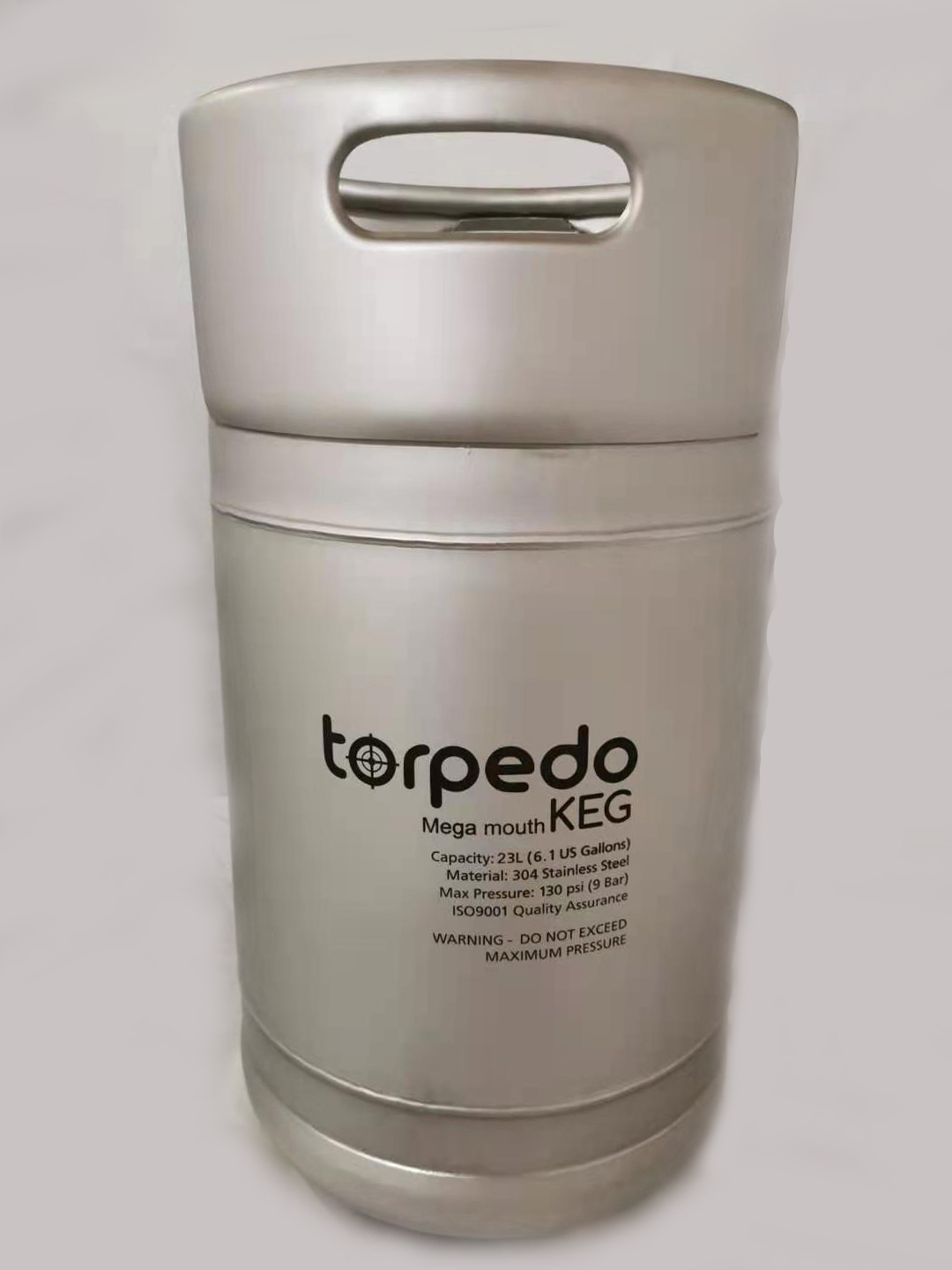 Torpedo Mega Mouth Ball Lock Keg - Orient Beer Equipment